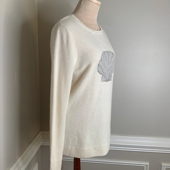 Vineyard Vines Women's Cashmere Lambswool Angora Cashmere Sweater Size S - Picture 2 of 8